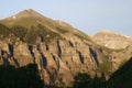 Telluride Peaks Alpenglow Royalty Free Stock Photo