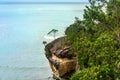 Telok padan kecil Cliff in Bako National Park Royalty Free Stock Photo