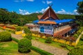 The telpher between Truc Lam pagoda and Tuyen Lam Lake in Dalat