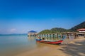 Teluk Dalam Pangkor island Malaysia Royalty Free Stock Photo