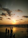Teluk Penyu Golden Sunrise