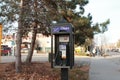 Telus Payphone Royalty Free Stock Photo