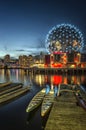 TELUS WORLD OF SCIENCE - False Creek, Vancouver Royalty Free Stock Photo