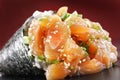 TEMAKI SALMON SUSHI Royalty Free Stock Photo