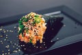 Temaki salmon Royalty Free Stock Photo