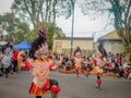 Temanggung, Juni 2022  Topeng Ireng Dance Royalty Free Stock Photo