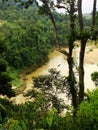 Tembeling river, Taman Negara, Malaysia Royalty Free Stock Photo