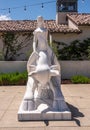 Europa on white bull statue, Europa Village, Temecula, CA, USA Royalty Free Stock Photo