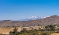 West part of San Jacinto mountain range viewed from Temecula, CA, USA
