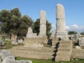 Temenos of the temple Dionysos in Theos