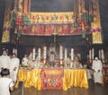 Tempat Suci kiw-Ong-Ea Temple, Trang, Thailand / vegetarian chinese festival