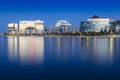 Tempe Arizona At Blue Hour Royalty Free Stock Photo