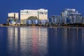 Tempe Arizona At Blue Hour Royalty Free Stock Photo