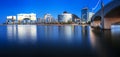 Tempe Arizona At Blue Hour Royalty Free Stock Photo