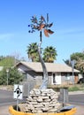 Tempe, Arizona: Street Art - Wind Sculpture by Andrew Carson Royalty Free Stock Photo