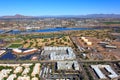 Tempe Town Lake north view Royalty Free Stock Photo