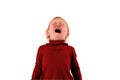 Temper Tantrum Royalty Free Stock Photo