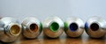 Tempera tubes Royalty Free Stock Photo
