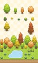 Temperate Forest Plants Set