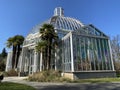 Temperate House Serre tempÃÂ©rÃÂ©e, Conservatory and Botanical Garden of the City of Geneva Conservatoire et Jardin Botaniques Royalty Free Stock Photo