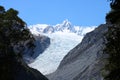 Fox Glacier, Te Moeka o Tuawe, New Zealand Royalty Free Stock Photo