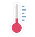 Temperature Color Vector Icon which can easily modify or edit Royalty Free Stock Photo