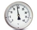 Temperature gauge Royalty Free Stock Photo