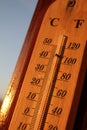 Temperature Rising Royalty Free Stock Photo