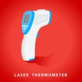 Temperature thermometer gun, Laser sensor