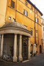 Tempietto del carmelo in the old ghetto of Rome