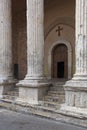 Tempio di minerva and ancient ruins in Assisi