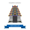 Tempio Hindu Victoria Seychelles Flat historic web