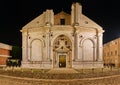 Tempio Malatestiano in Rimini, Italy Royalty Free Stock Photo