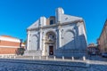 The Tempio Malatestiano (Italian Malatesta Temple) is the cathed