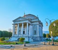 Tempio Voltiano on Lake Como, Como, Lombardy, Italy