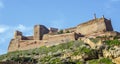 The Templar castle of Monzon. Of Arab origin 10th century Huesca Spain