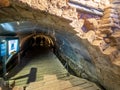 Templar Tunnel in Acre, Israel