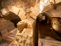 Templar Tunnel in Acre, Israel