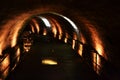 The Templar Tunnel In Old City Acre, Akko, And Templar Architecture, Pillars Etc