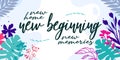 New home new beginning new memories Royalty Free Stock Photo