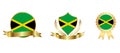 Jamaica Flag icon . web icon set . icons collection flat. Simple vector illustration.