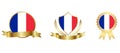 France Flag icon . web icon set . icons collection flat. Simple vector illustration. Royalty Free Stock Photo