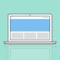 Template Badge Layout Mock-up Visual Blank Concept