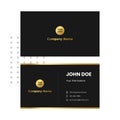 Minimalist Magic Simple and Modern Business Card Template for Effortless Elegance Royalty Free Stock Photo