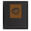 Cover template restaurant menu leather