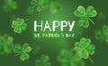 Template Design banner on St. Patrick's Day.