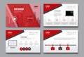 Template Design Brochure, Annual Report, Magazine, Poster, Corporate Presentation, Portfolio, Flyer Set With Copy Space Royalty Free Stock Photo