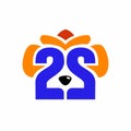 template design logo DOG simple