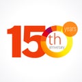 150 years anniversary chart logo