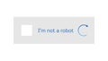 Template for entering captcha I`m not a robot Royalty Free Stock Photo
